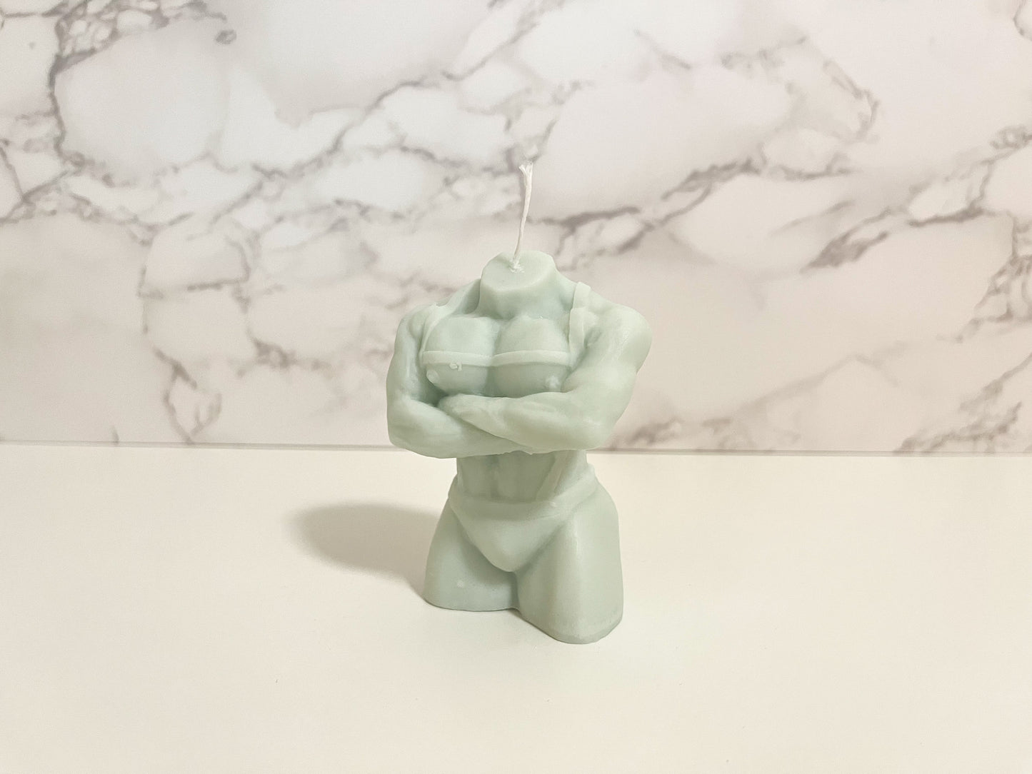 Muscle Man Body Candle