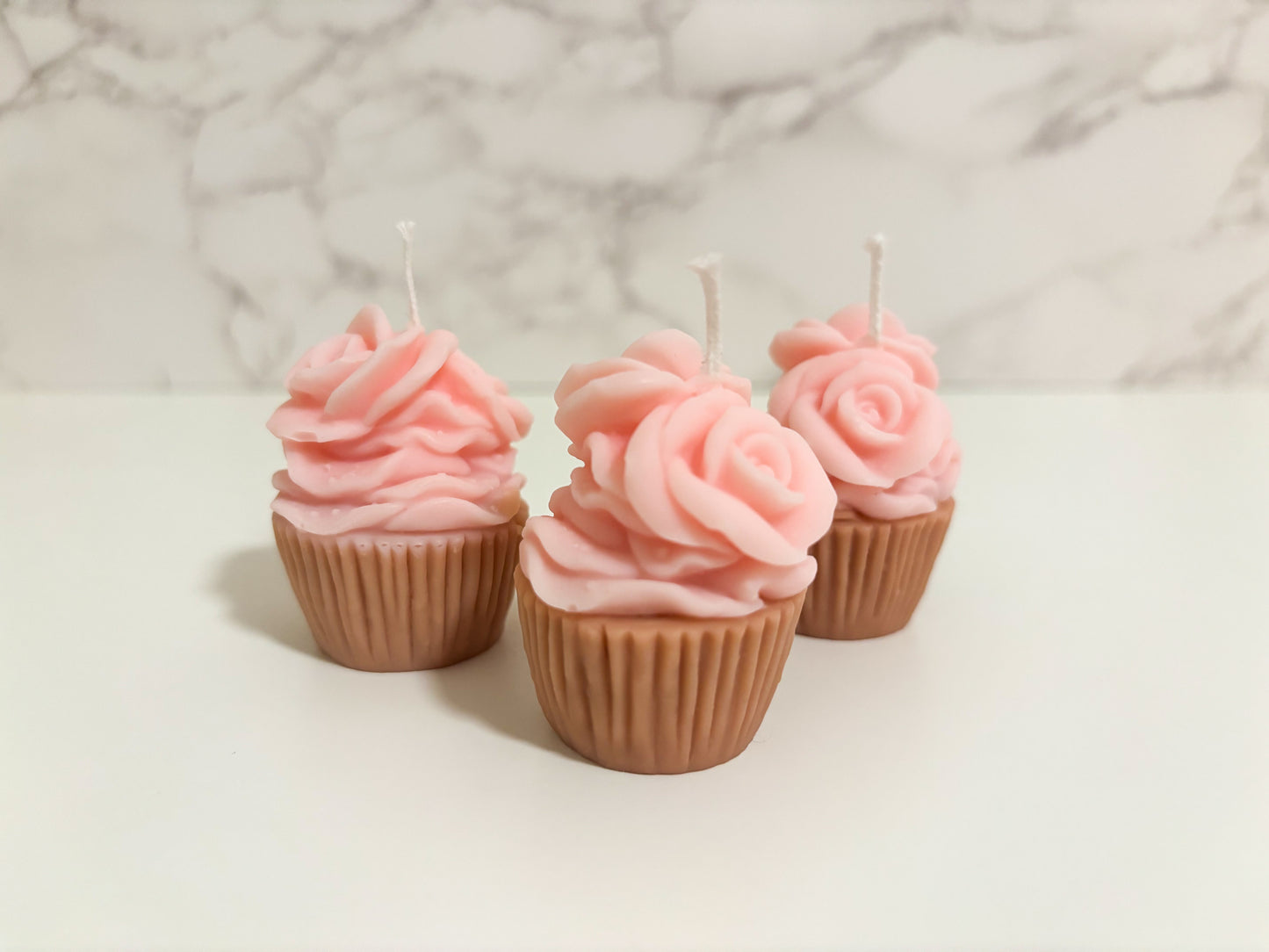 Sweetheart Cupcake Candle