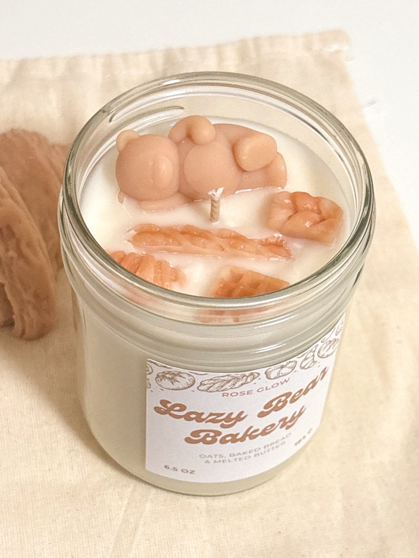 Lazy Bear Bakery Candle