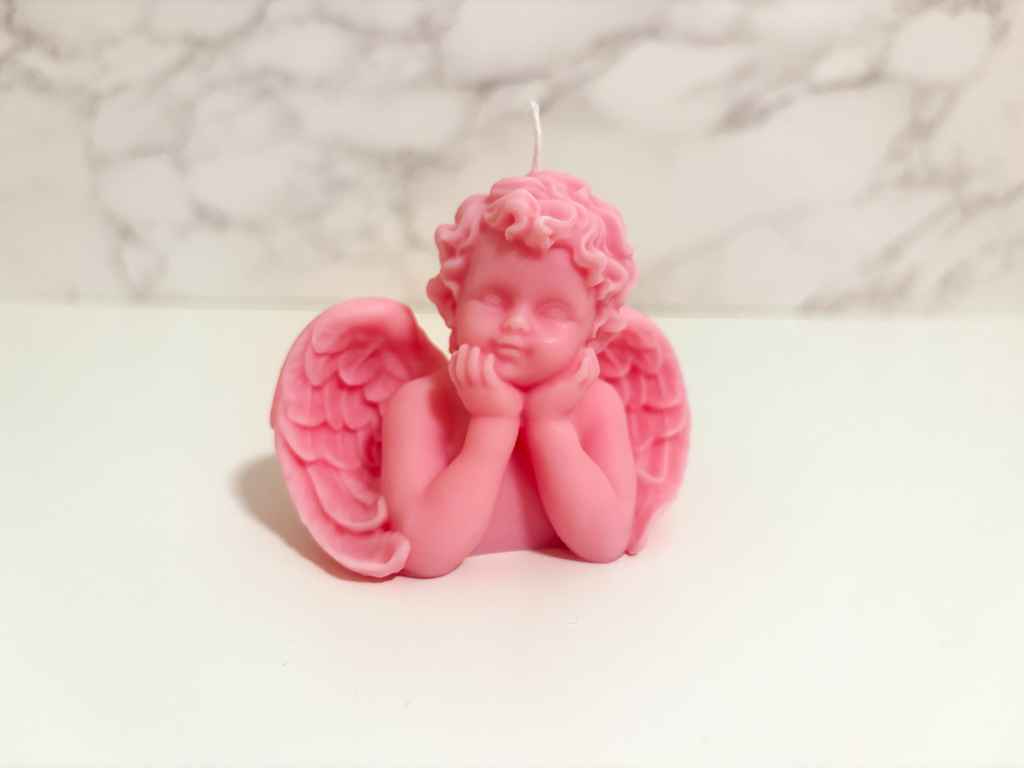 Sweet Angel Cherub Candle