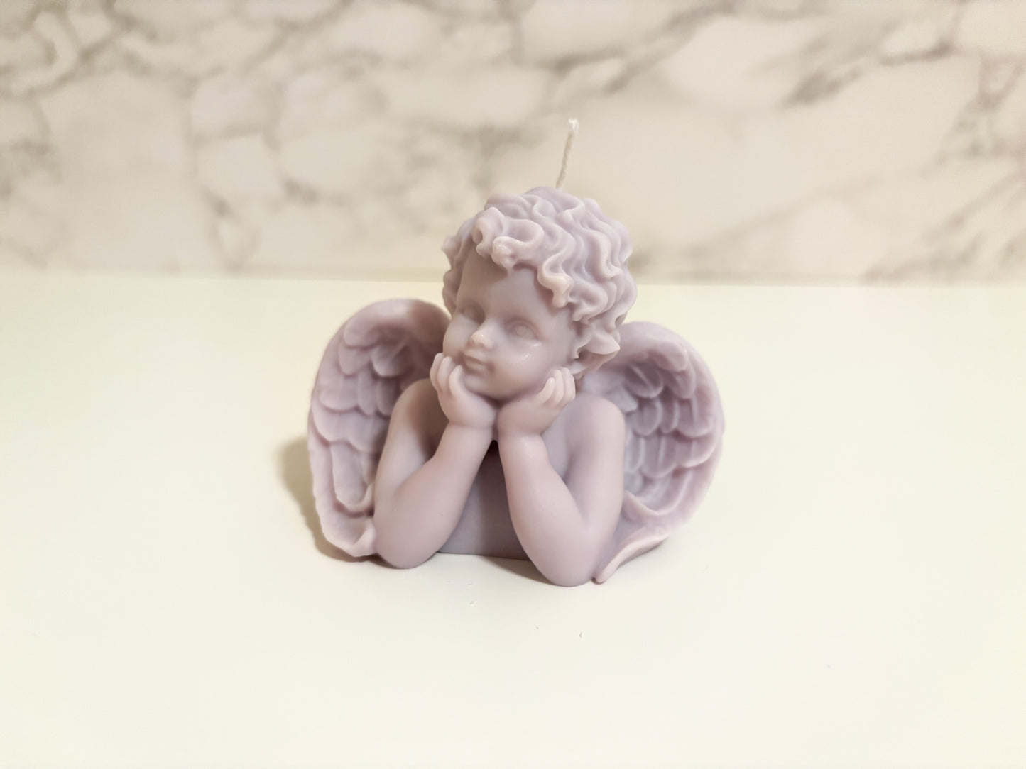 Sweet Angel Cherub Candle