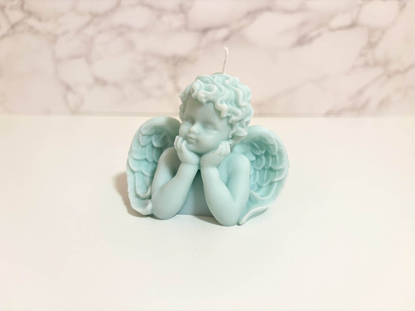 Sweet Angel Cherub Candle