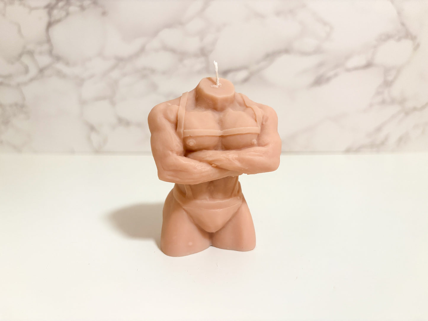 Muscle Man Body Candle