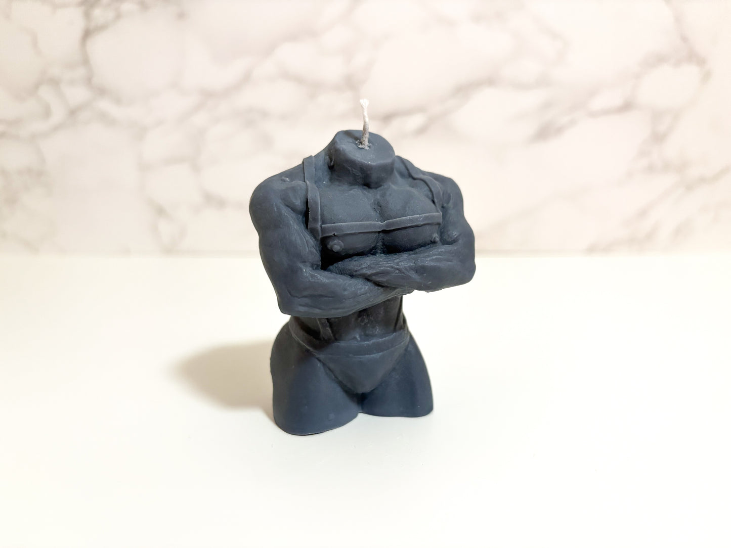 Muscle Man Body Candle