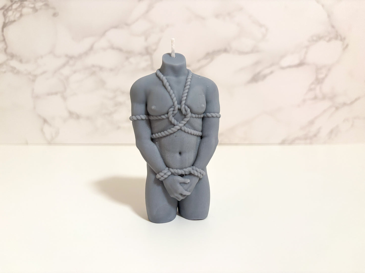 Shibari Man Candle