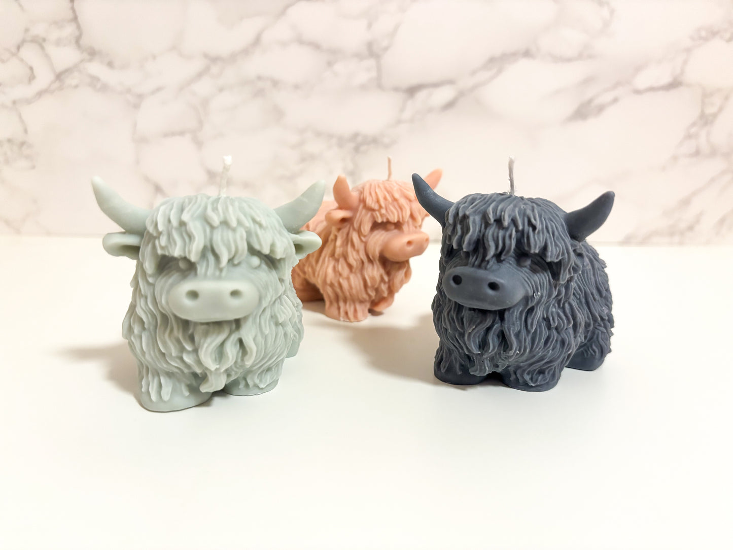 Highland Cow Candle