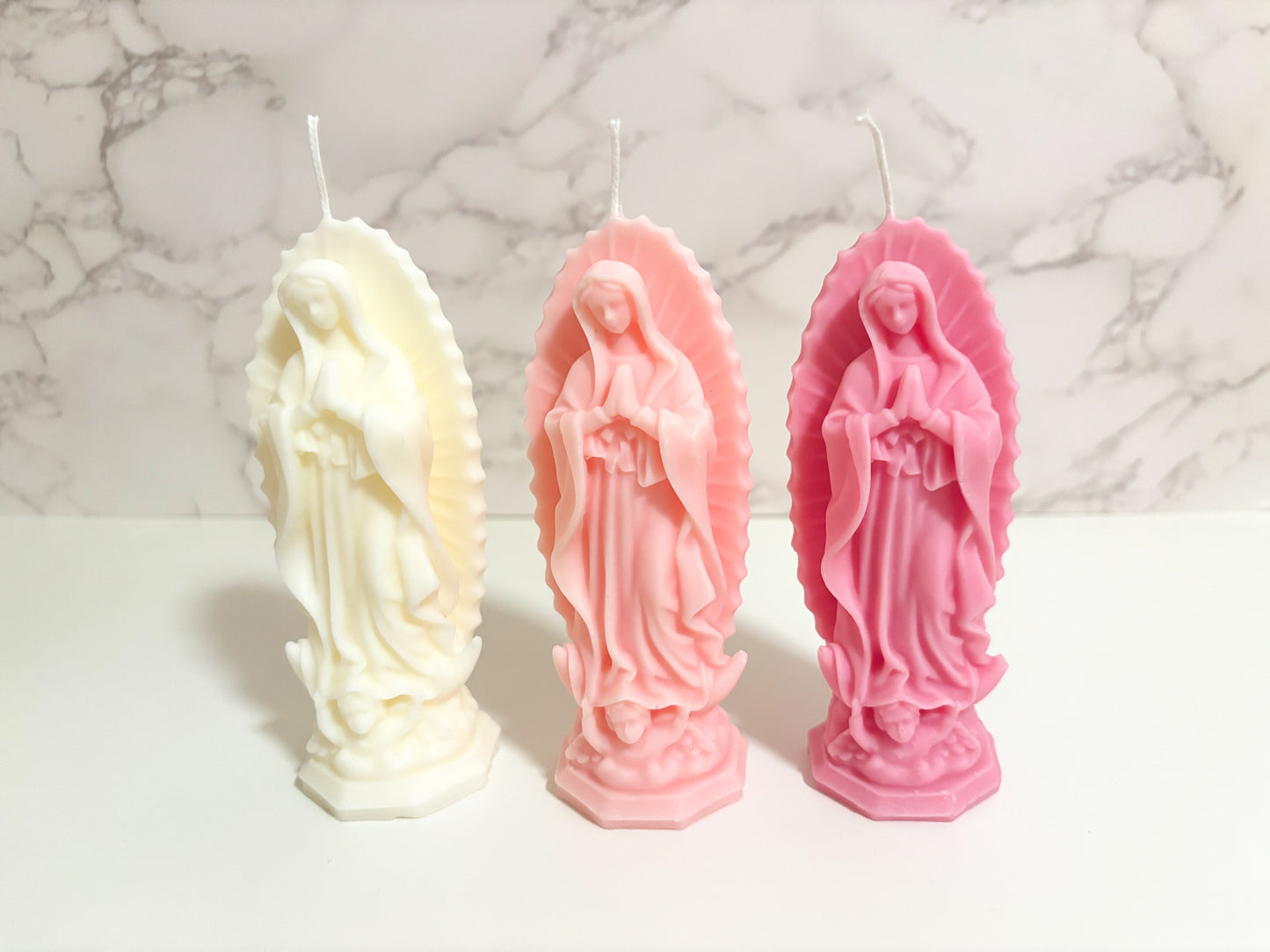 Virgen De Guadalupe Virgin Mary Candle