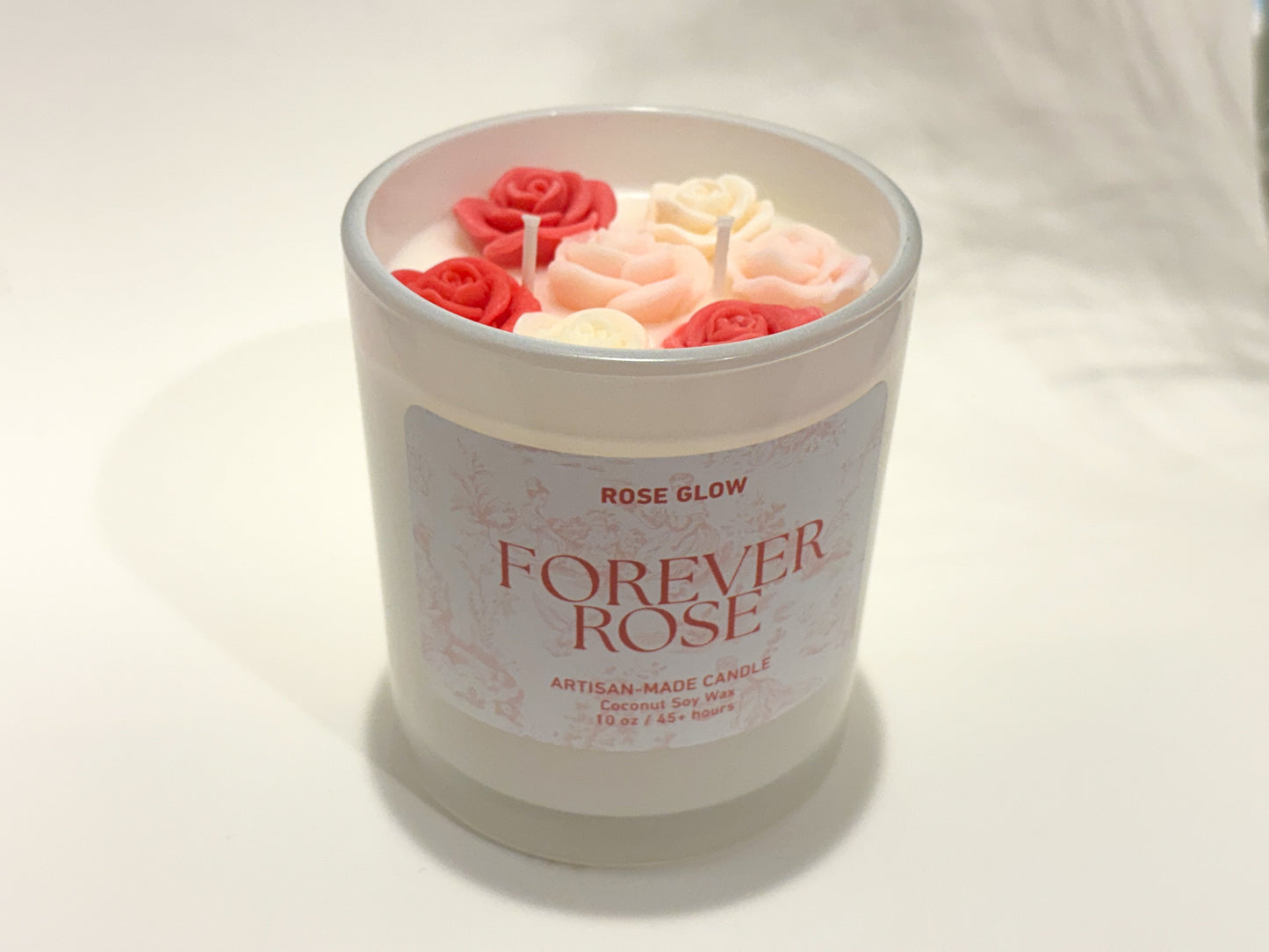 Forever Rose Coconut Soy Candle
