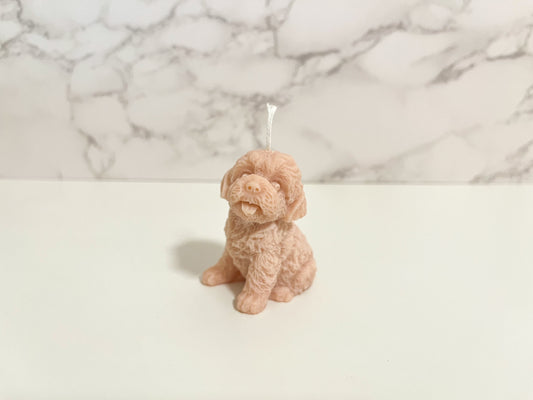 Mini Teddy Dog Candle