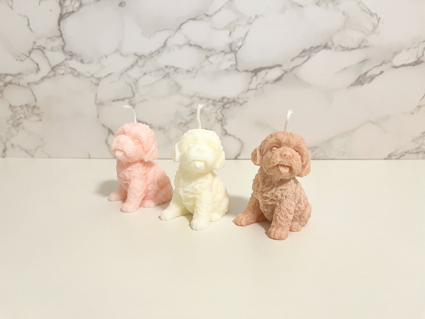 Mini Teddy Dog Candle