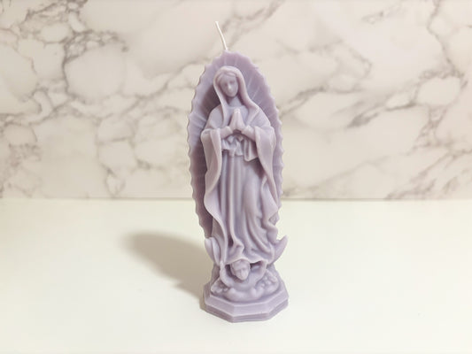Virgen De Guadalupe Virgin Mary Candle