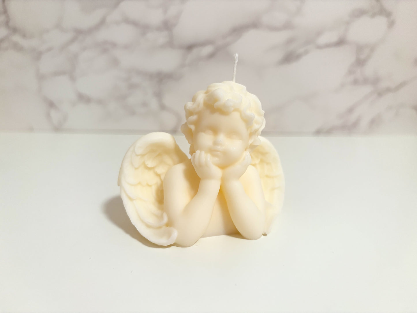 Sweet Angel Cherub Candle