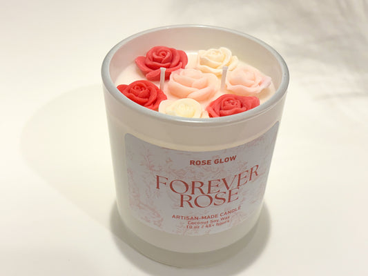 Forever Rose Coconut Soy Candle