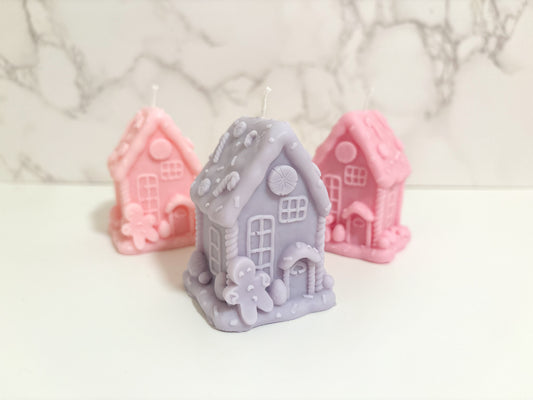 Gingerbread House Candle