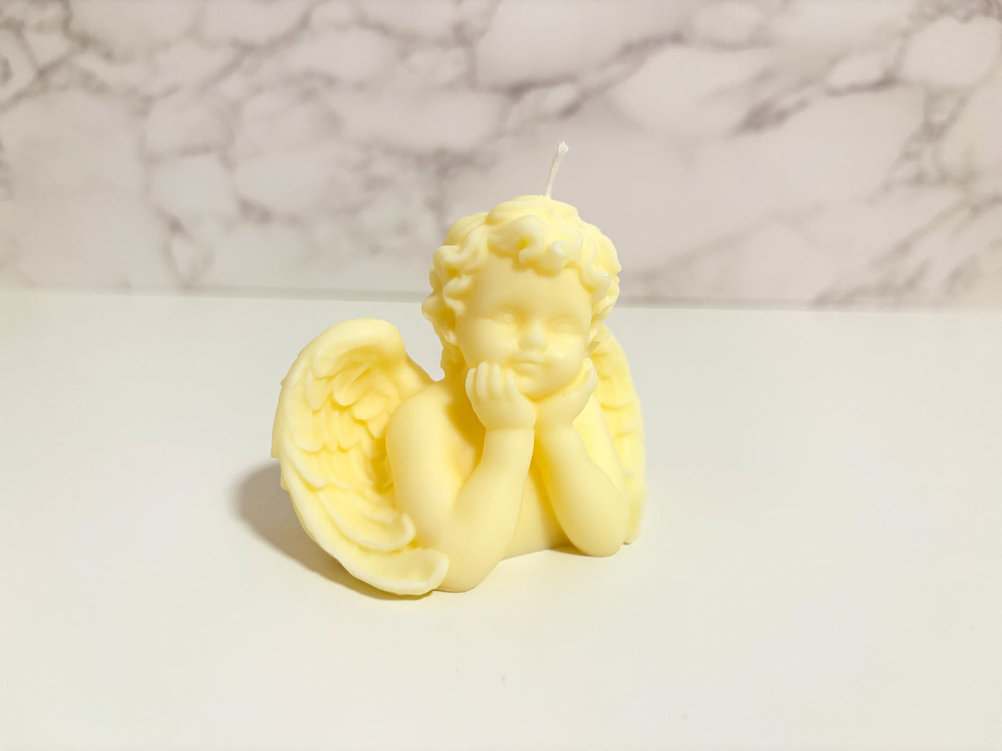 Sweet Angel Cherub Candle