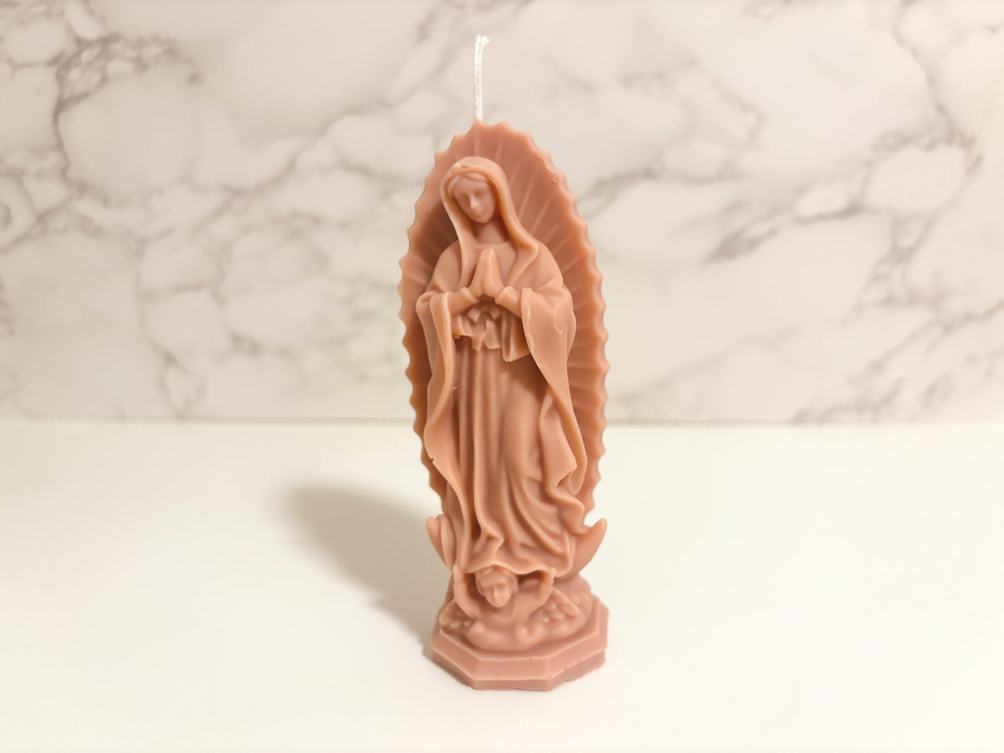 Virgen De Guadalupe Virgin Mary Candle