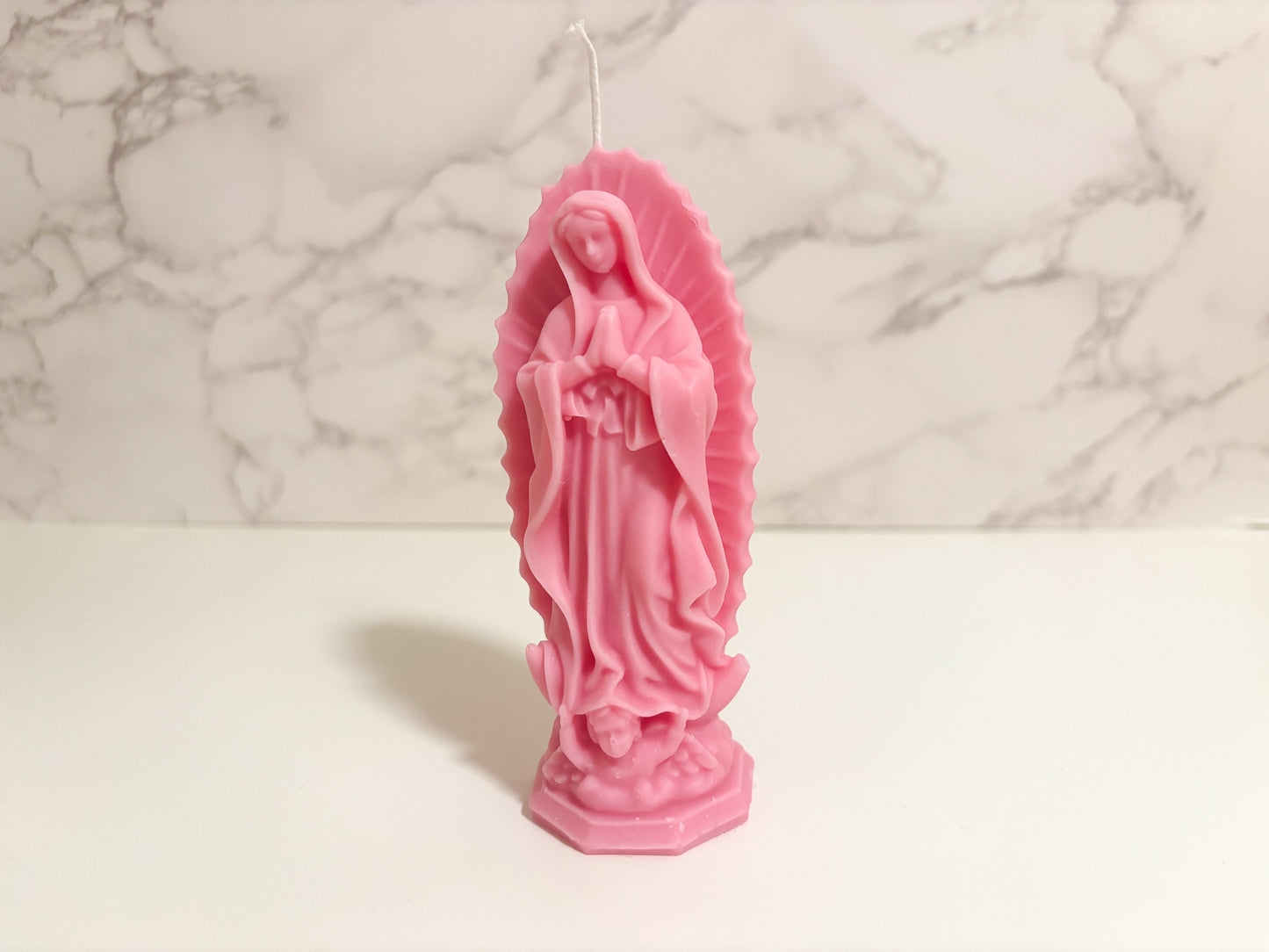 Virgen De Guadalupe Virgin Mary Candle