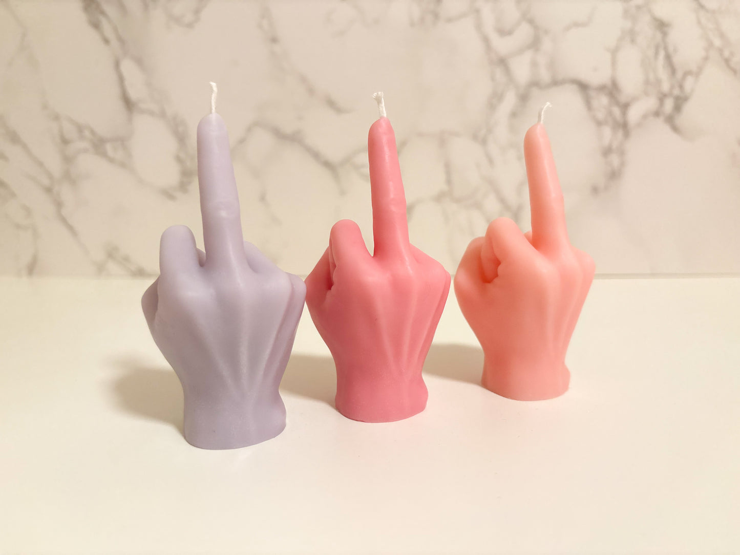 Middle Finger Candle