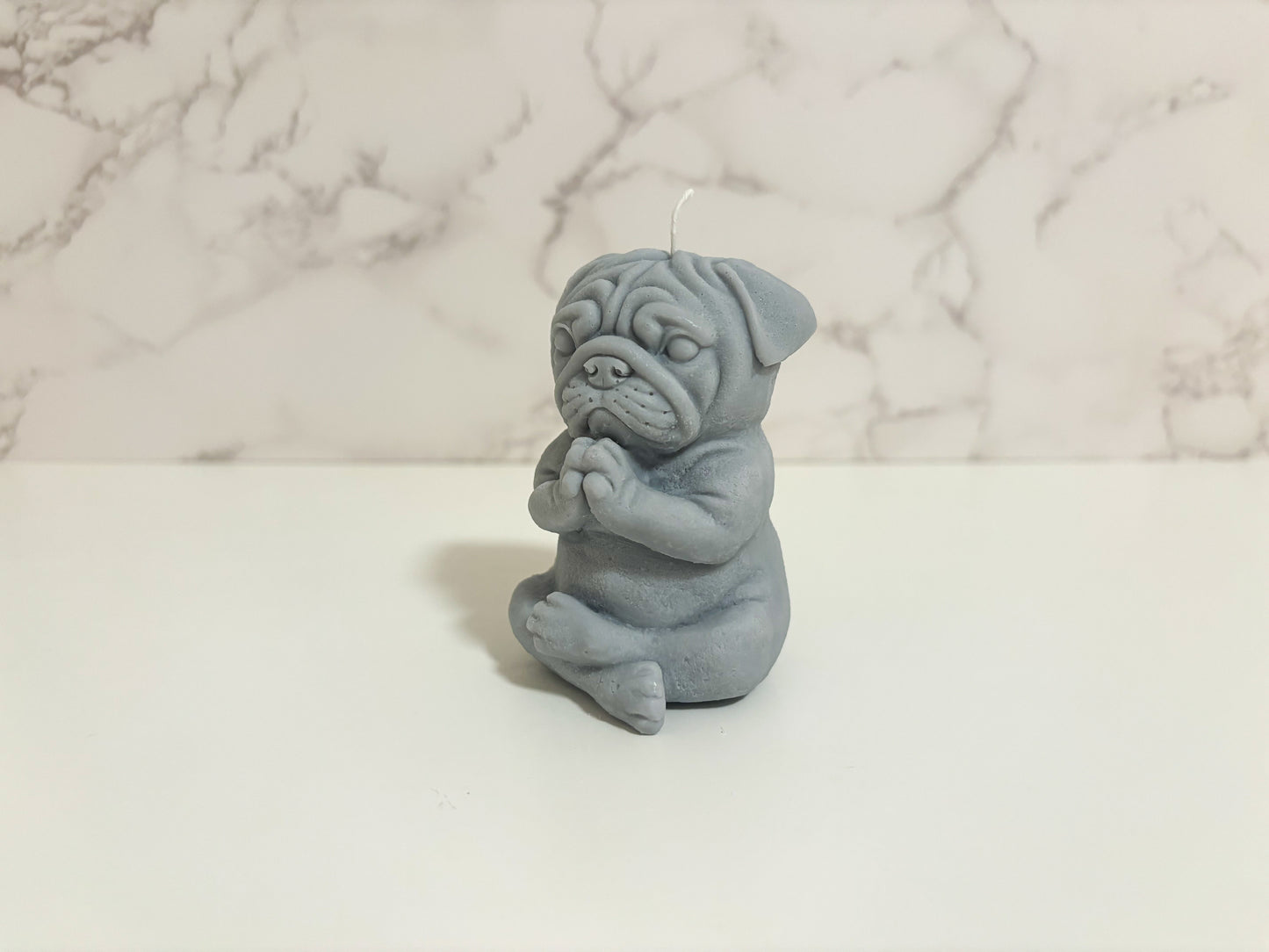 Zen Pug Candle
