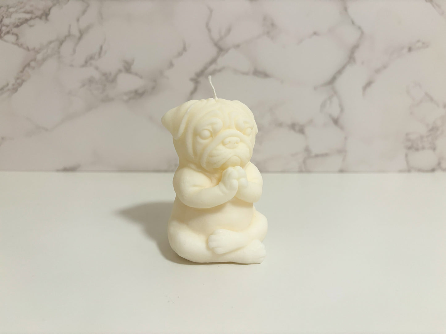 Zen Pug Candle