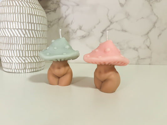 Whimsically Thick Two Tone Mushie Bod