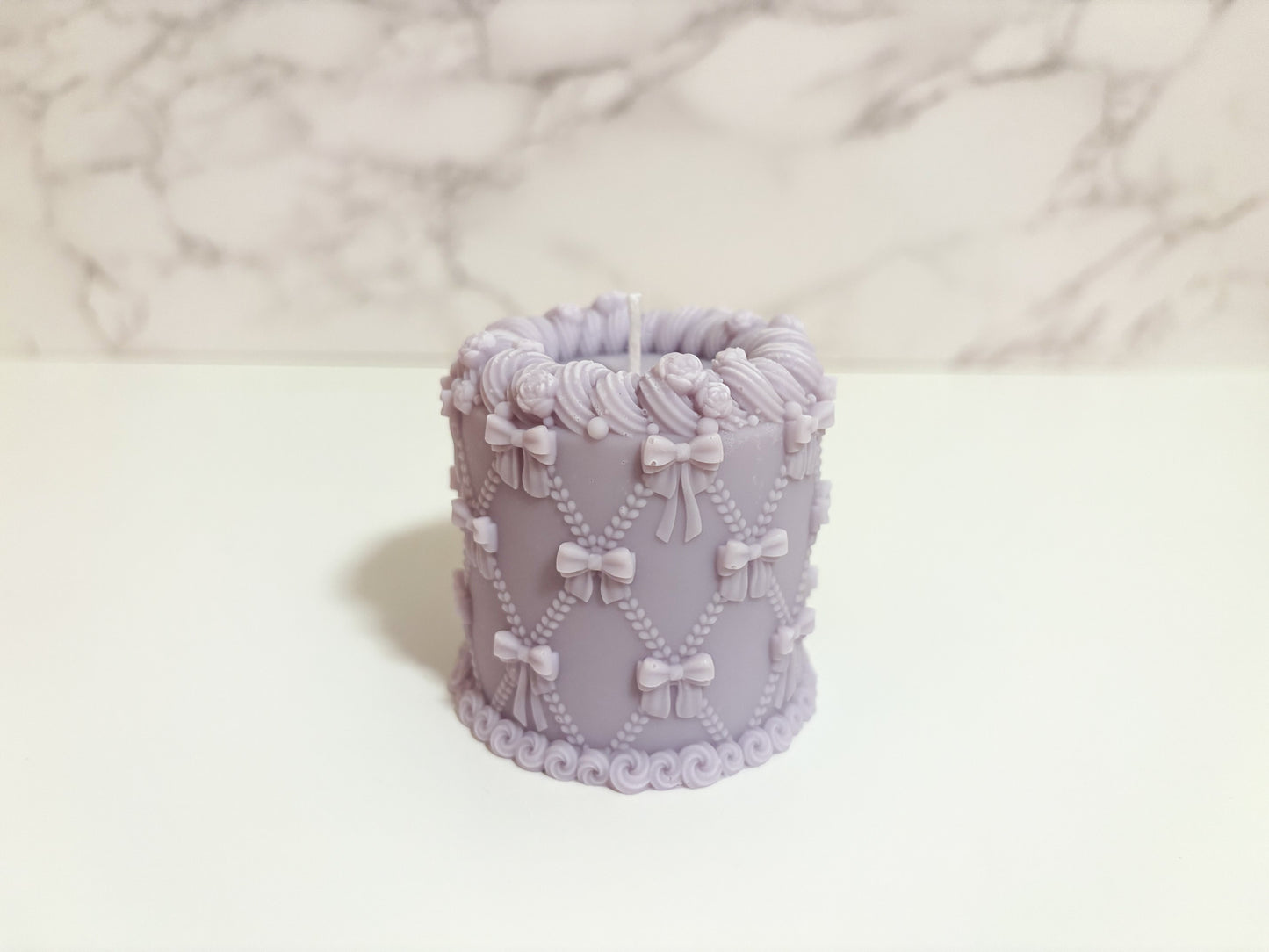 Coquette Cake Candle