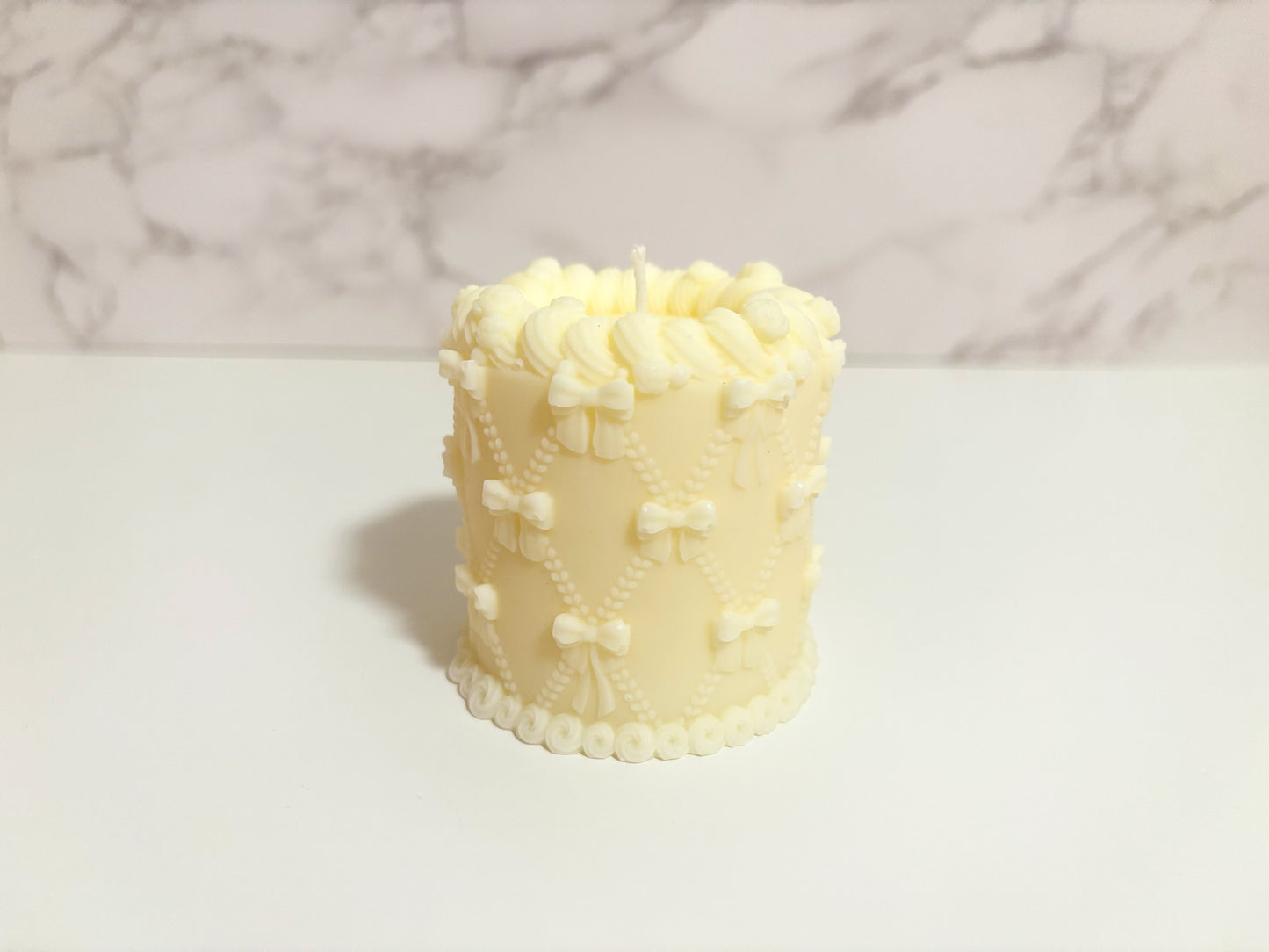 Coquette Cake Candle