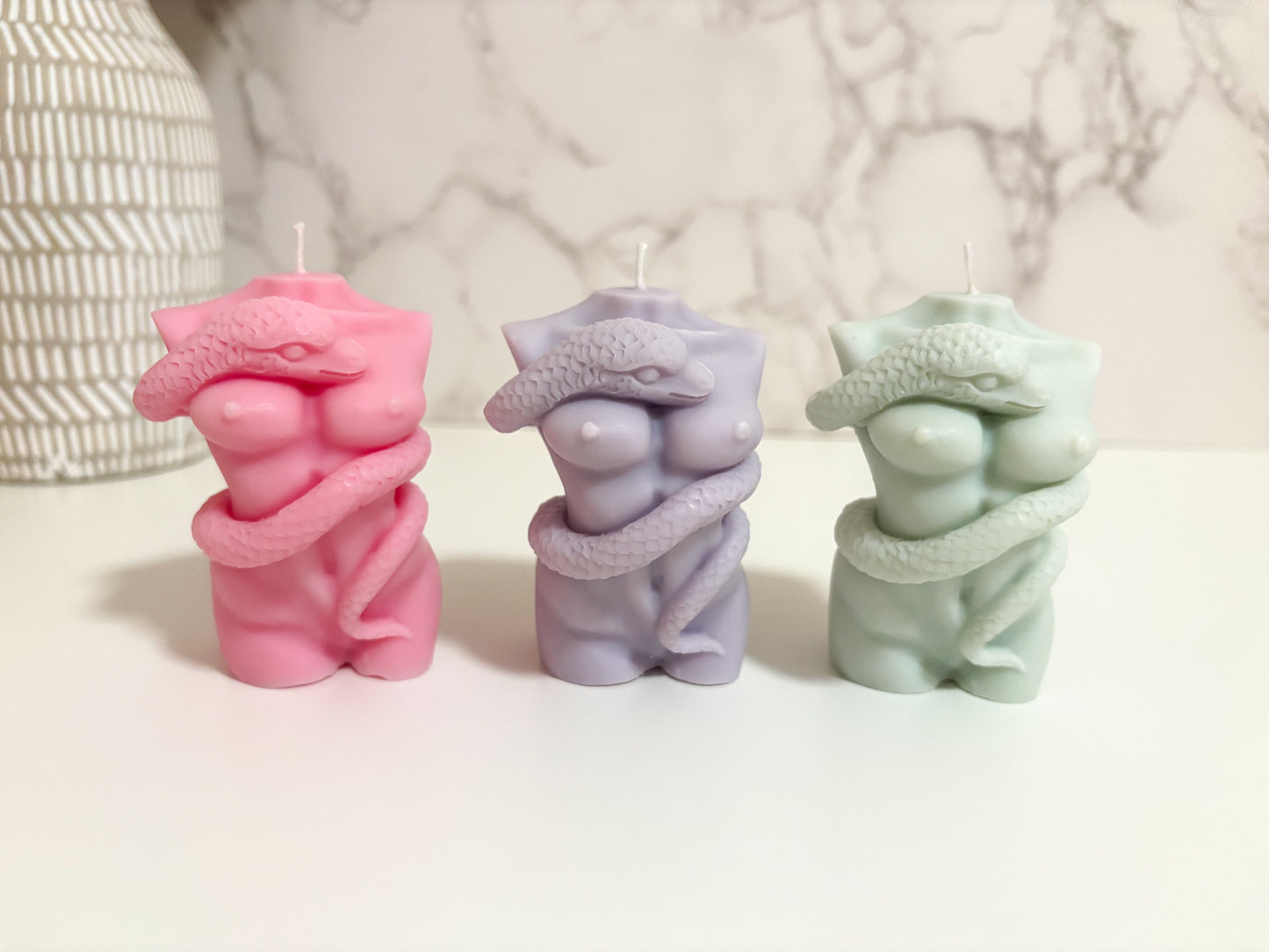 Snake Bod Candle